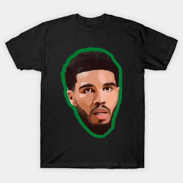 Jason Tatum Boston Celtics T-Shirt by Playful Creatives